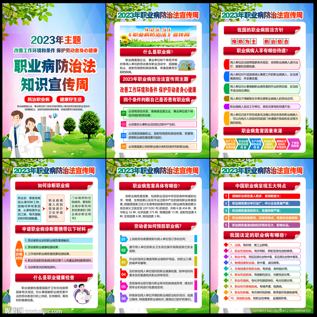 职业病防治法宣传周