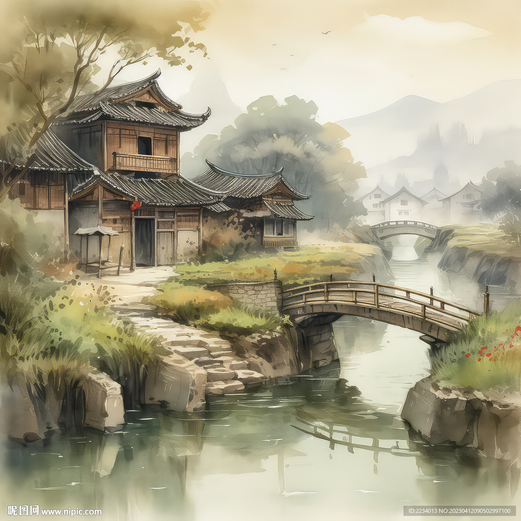小桥流水人家