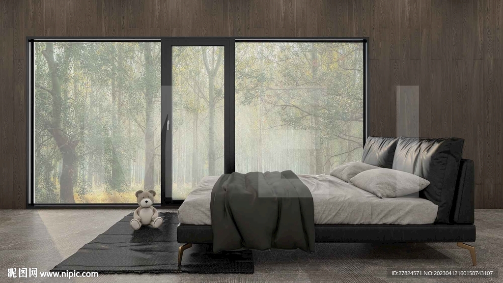 门窗场景效果图