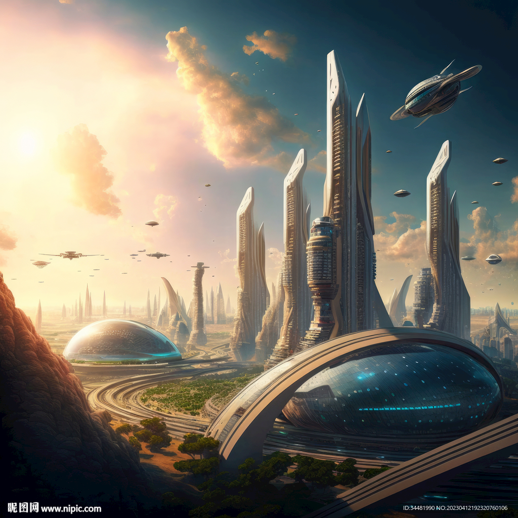 未来科幻场景