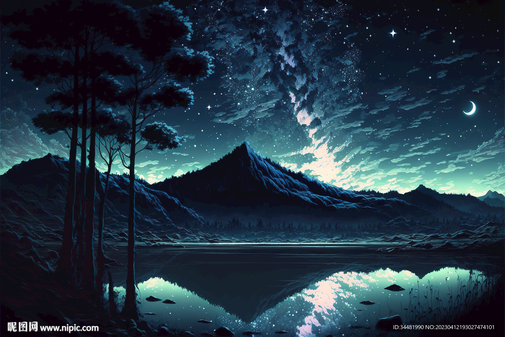 星空夜晚