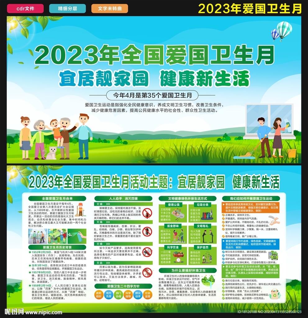 2023全国爱国卫生月