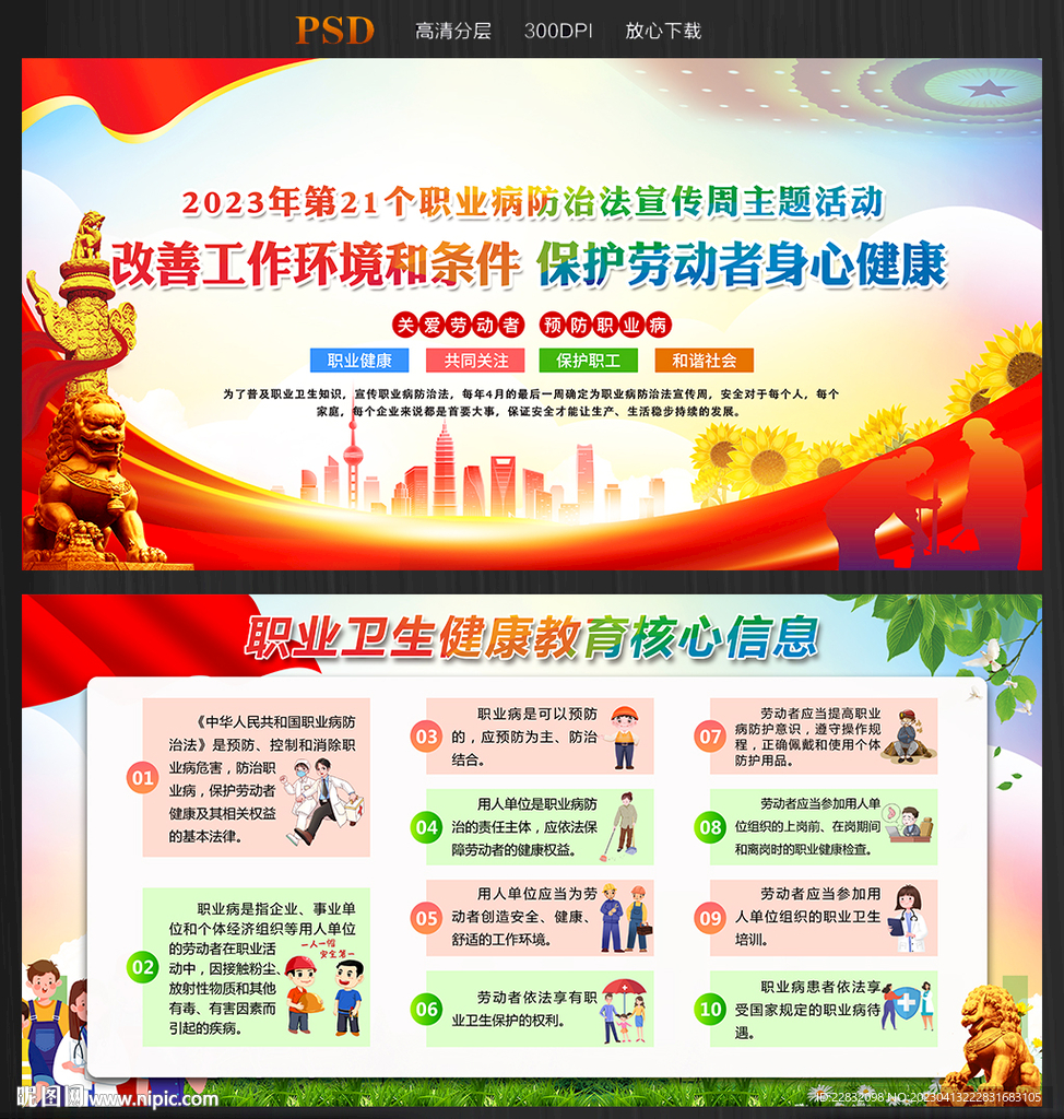 职业卫生健康教育核心信息