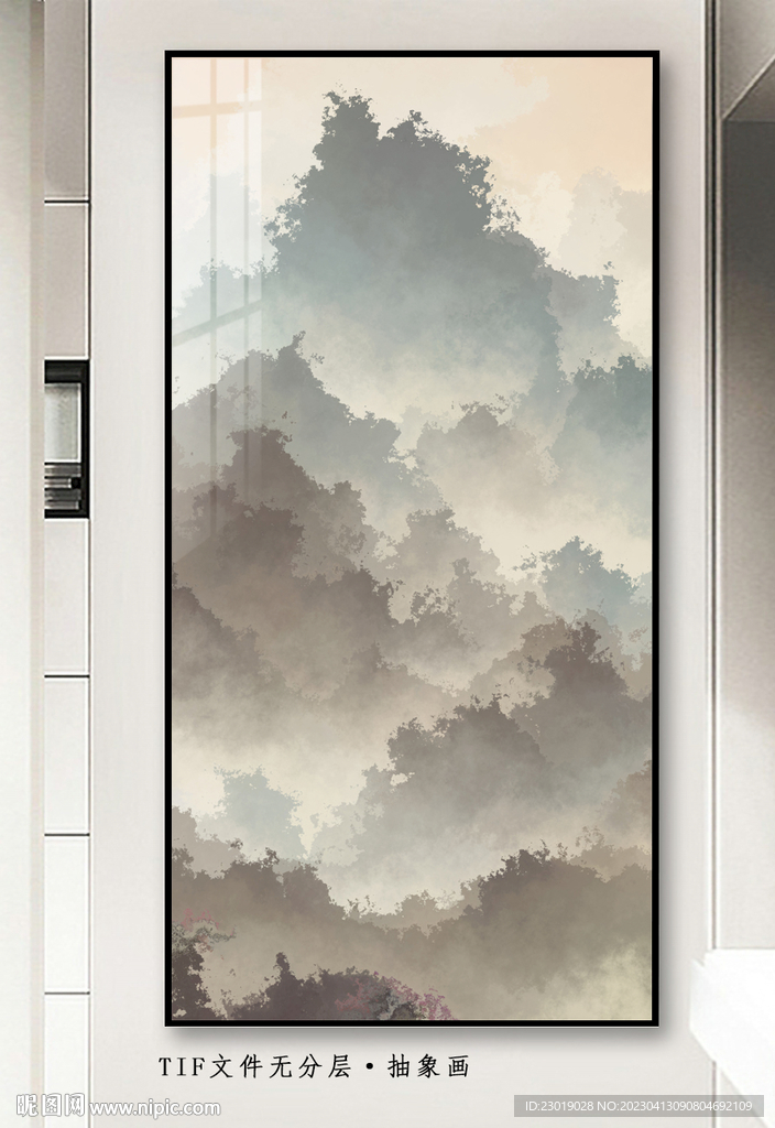 玄关写意装饰画