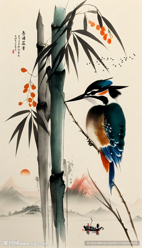 国画花鸟画