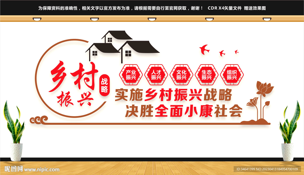 乡村振兴展板