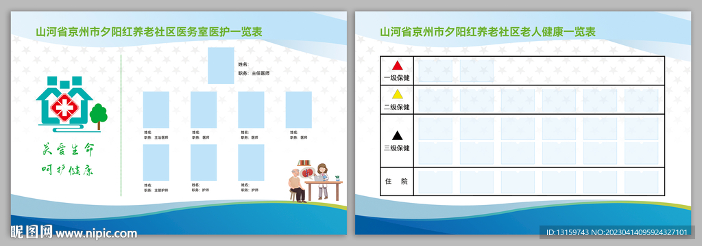 医务人员一览表