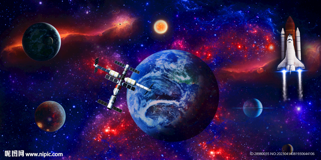 宇宙太空飞船