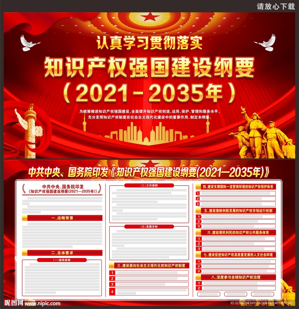 知识产权强国建设纲要