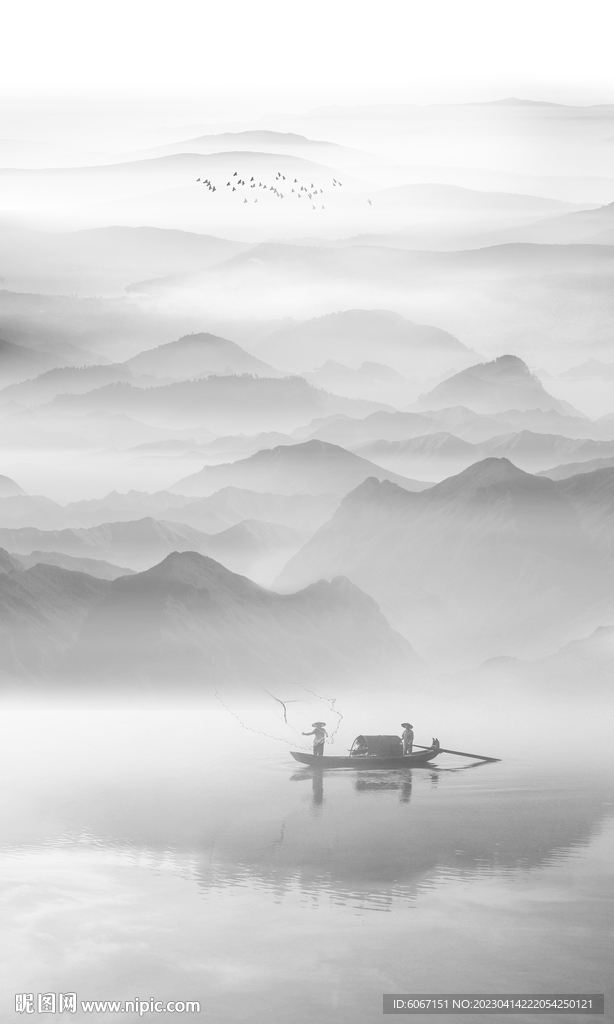 写意山水画