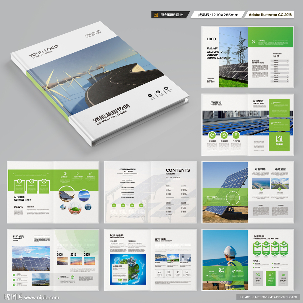 新能源宣传册