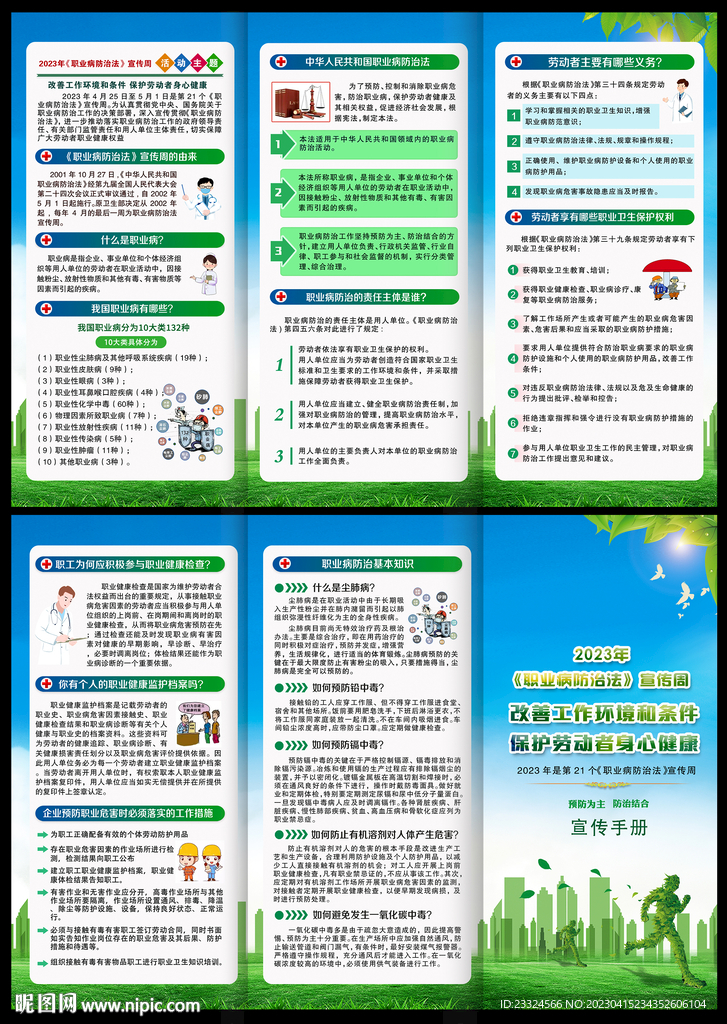 职业病宣传栏