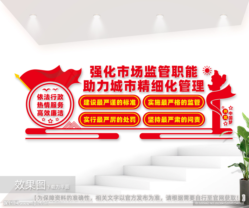 食品安全市场监管文化墙