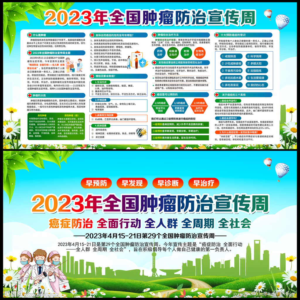 2023年全国肿瘤防治宣传周