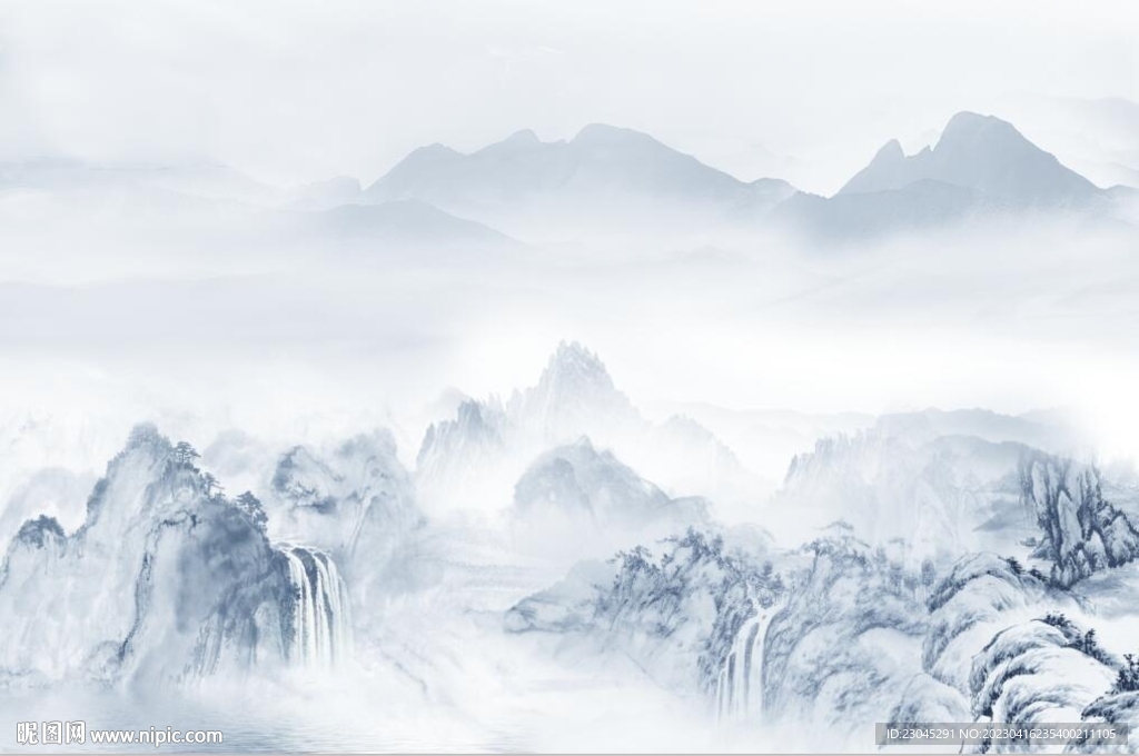 新中式背景墙