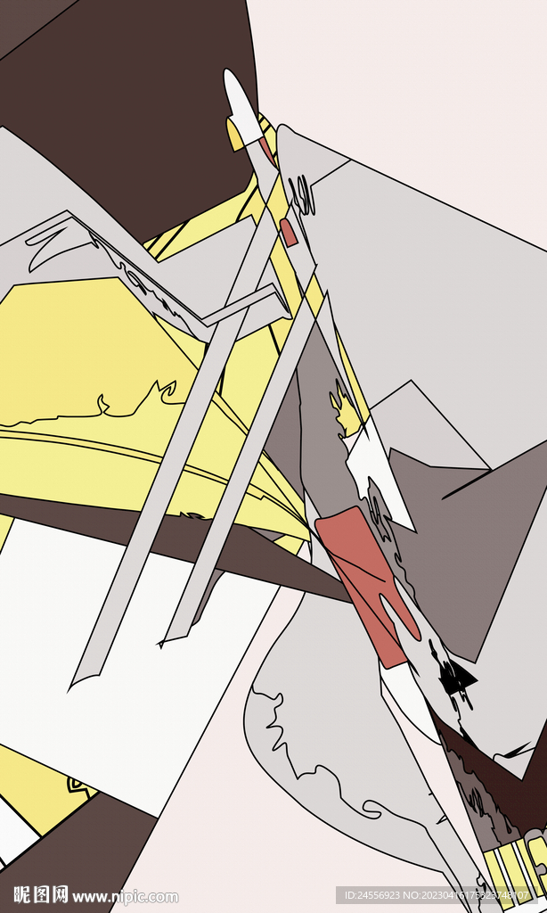 抽象装饰画