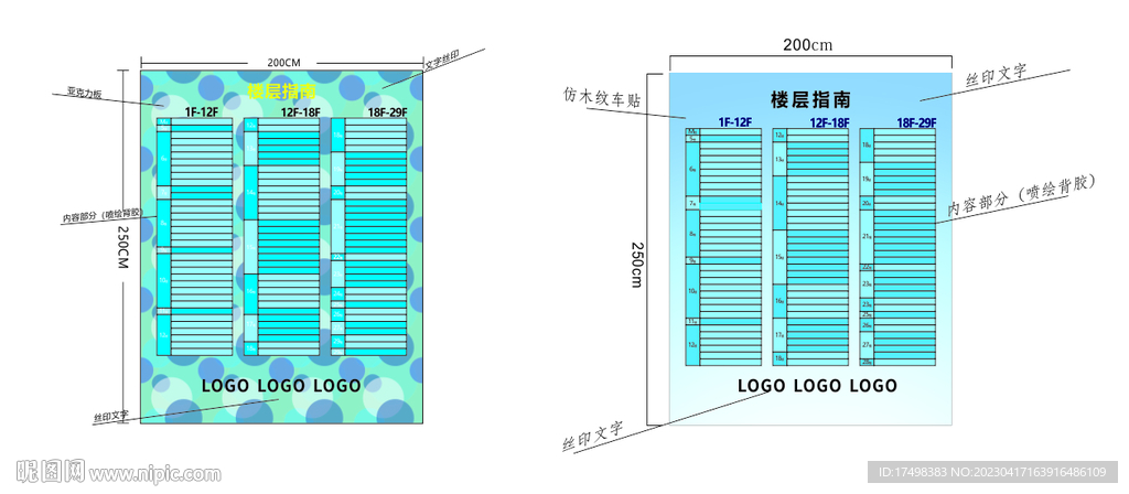 楼层指南