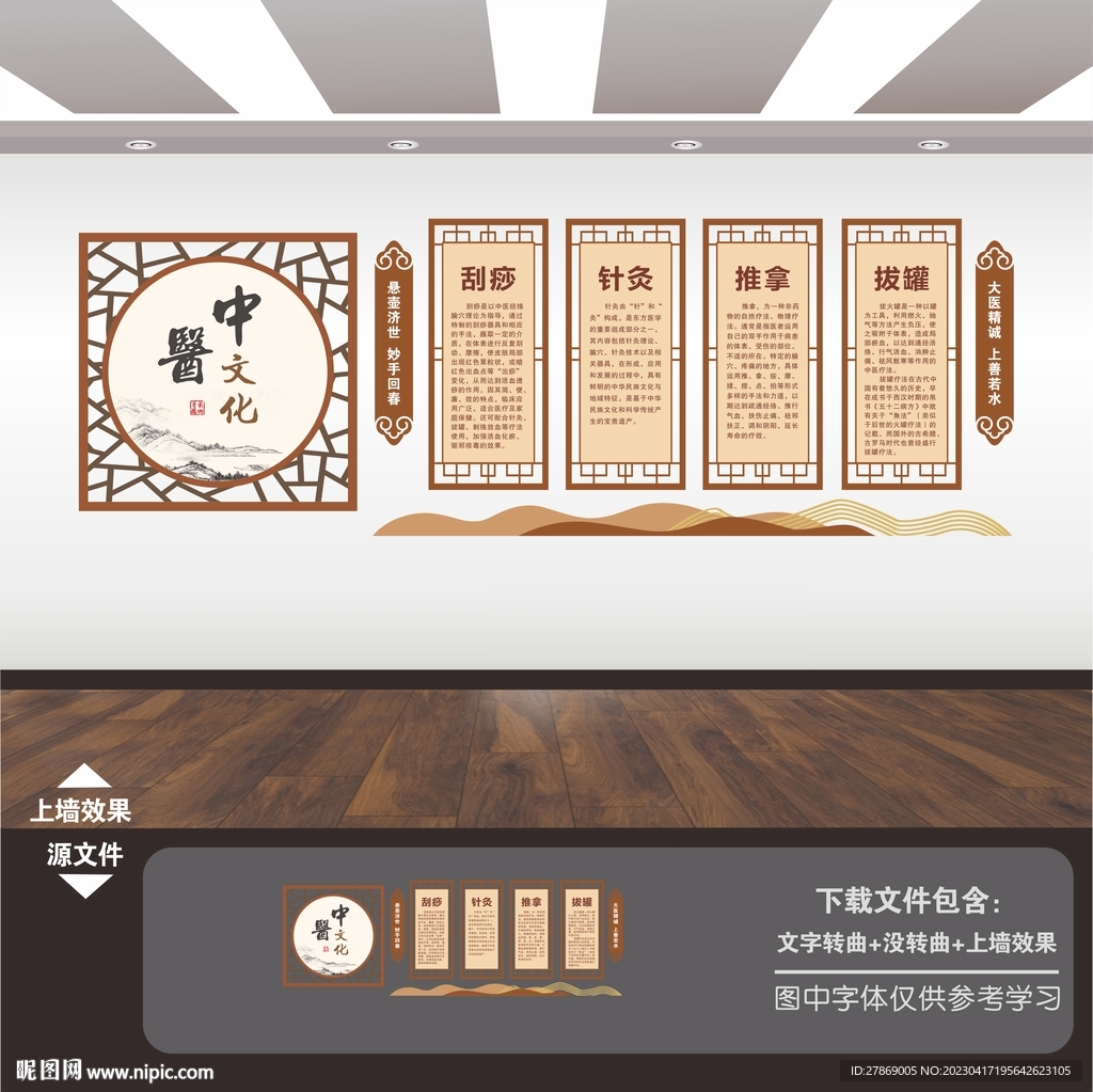 中医养生展板