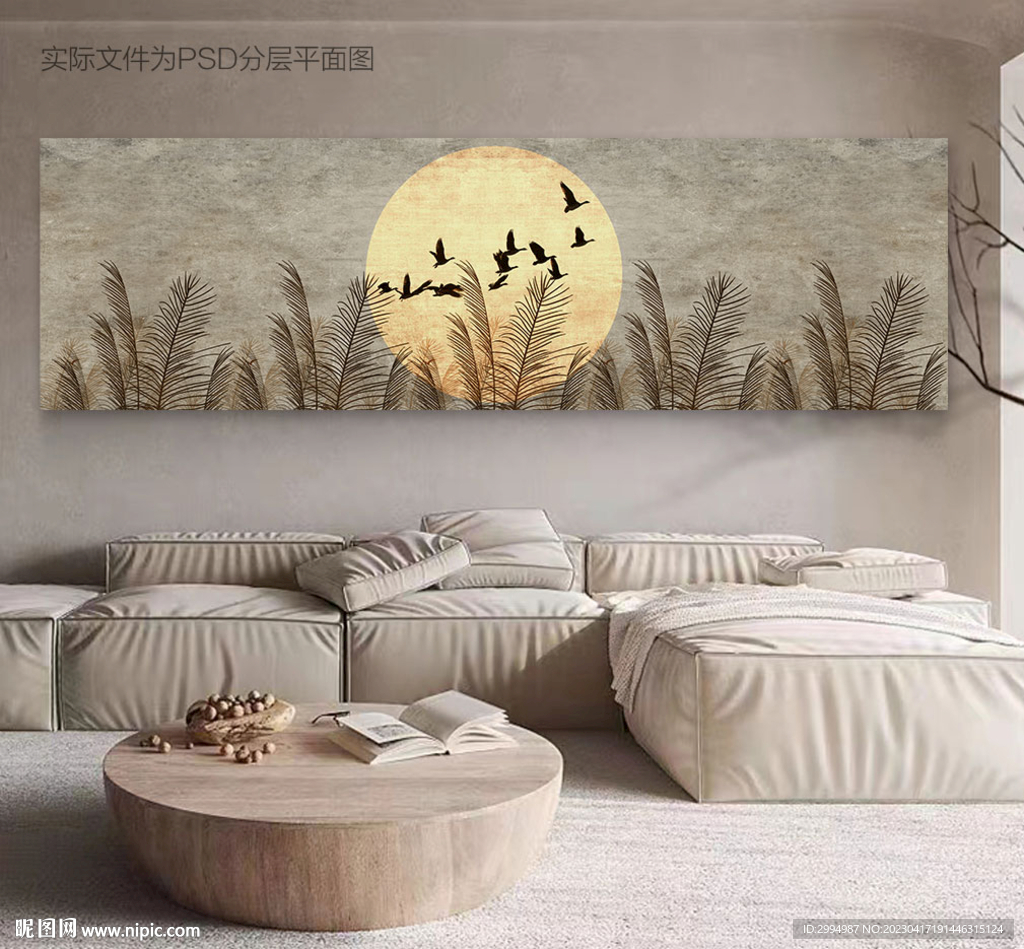 东方禅意诧寂风景装饰画