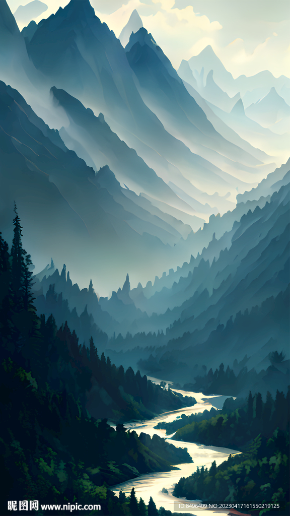 山水风景