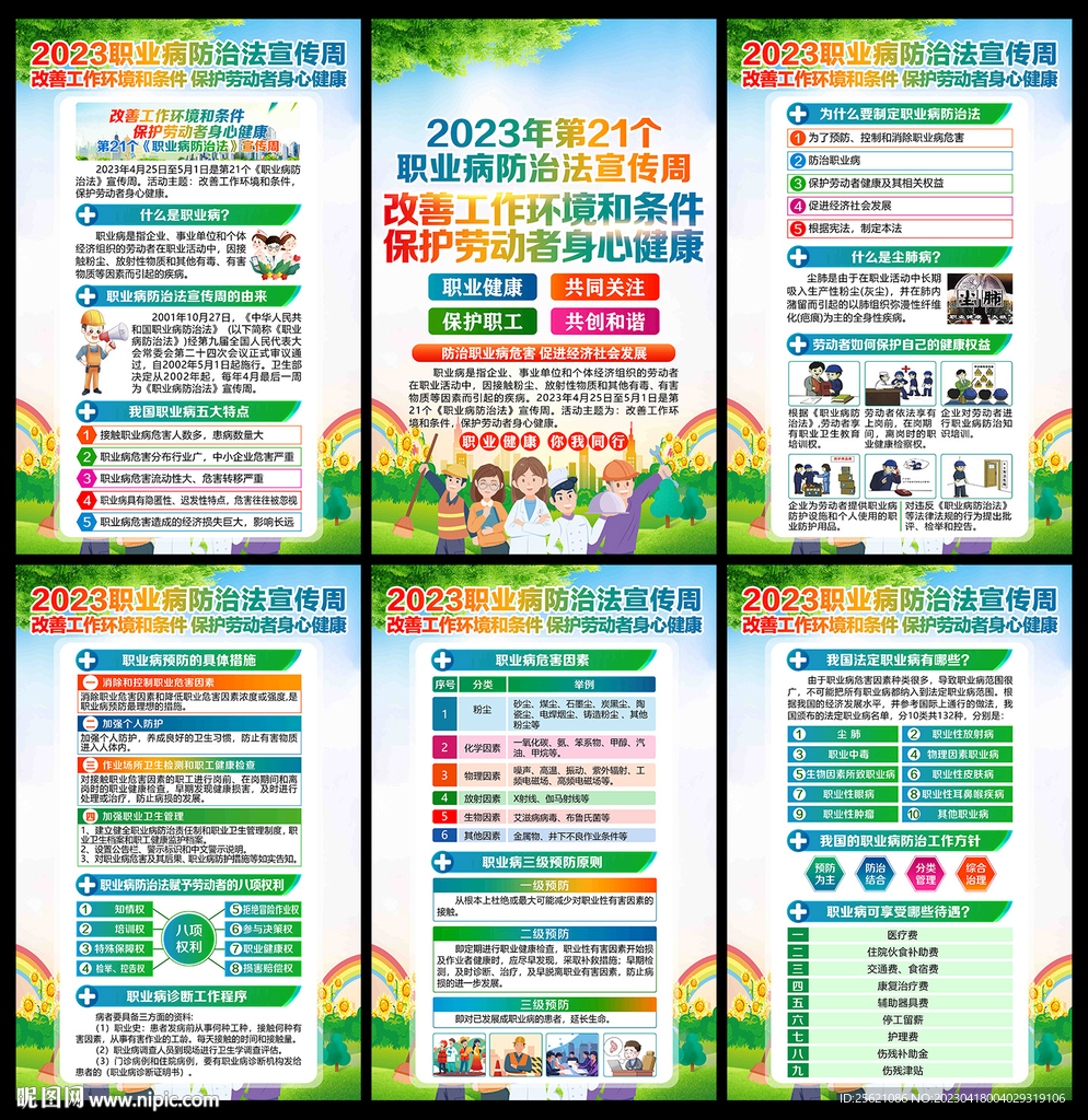 职业病宣传展板