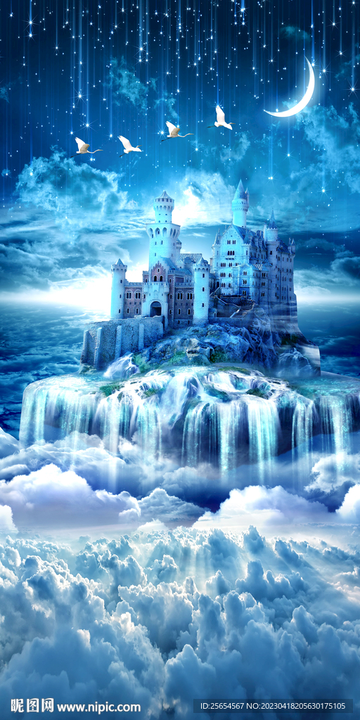 梦幻天堂玄关背景墙