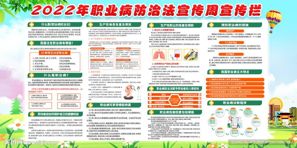 职业病防治法宣传周