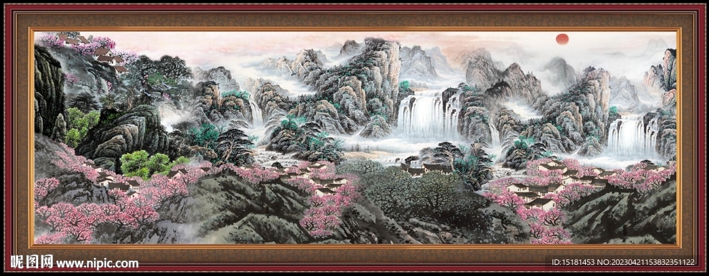 山水画 