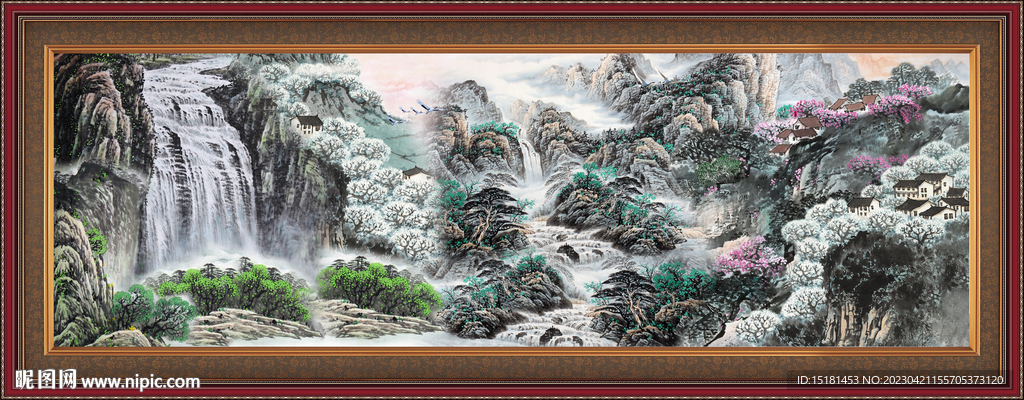 山水画 