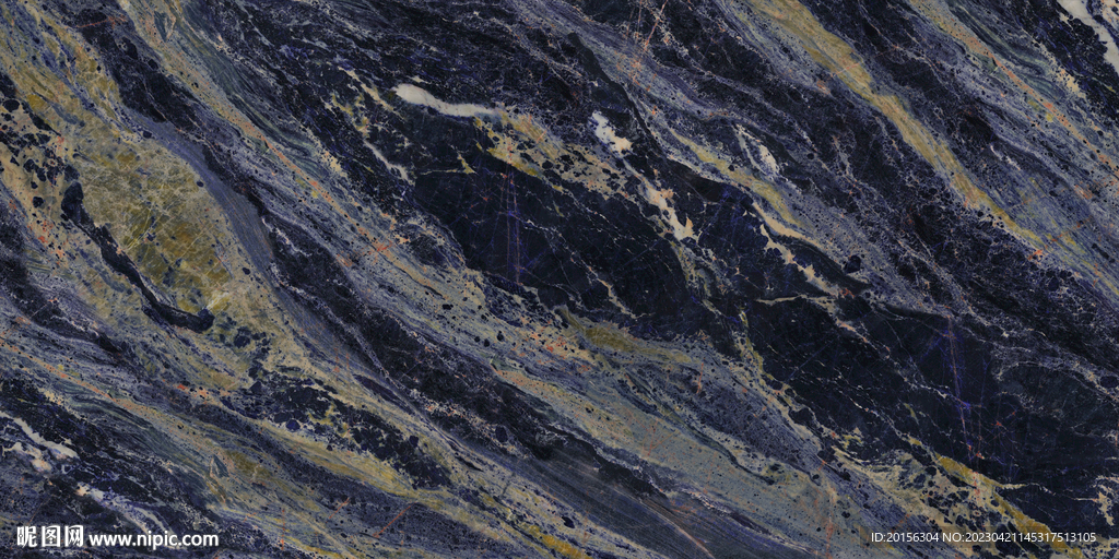 波利维亚蓝大理石瓷砖设计文件