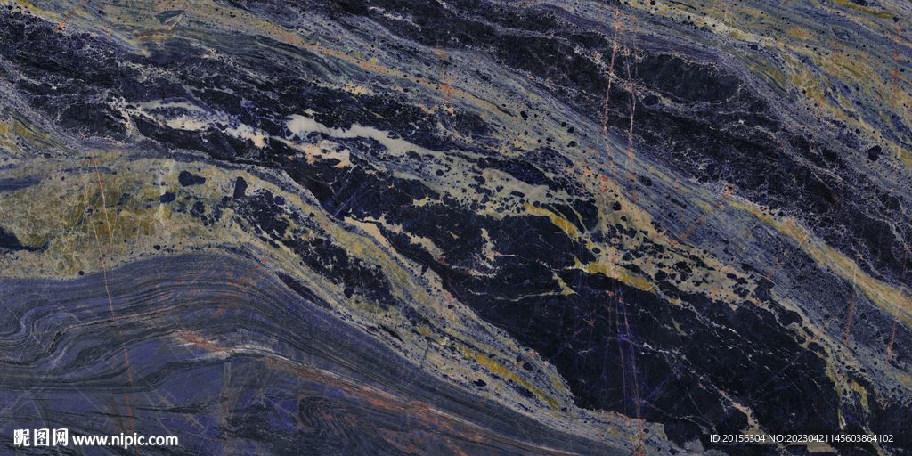 波利维亚蓝大理石瓷砖设计文件