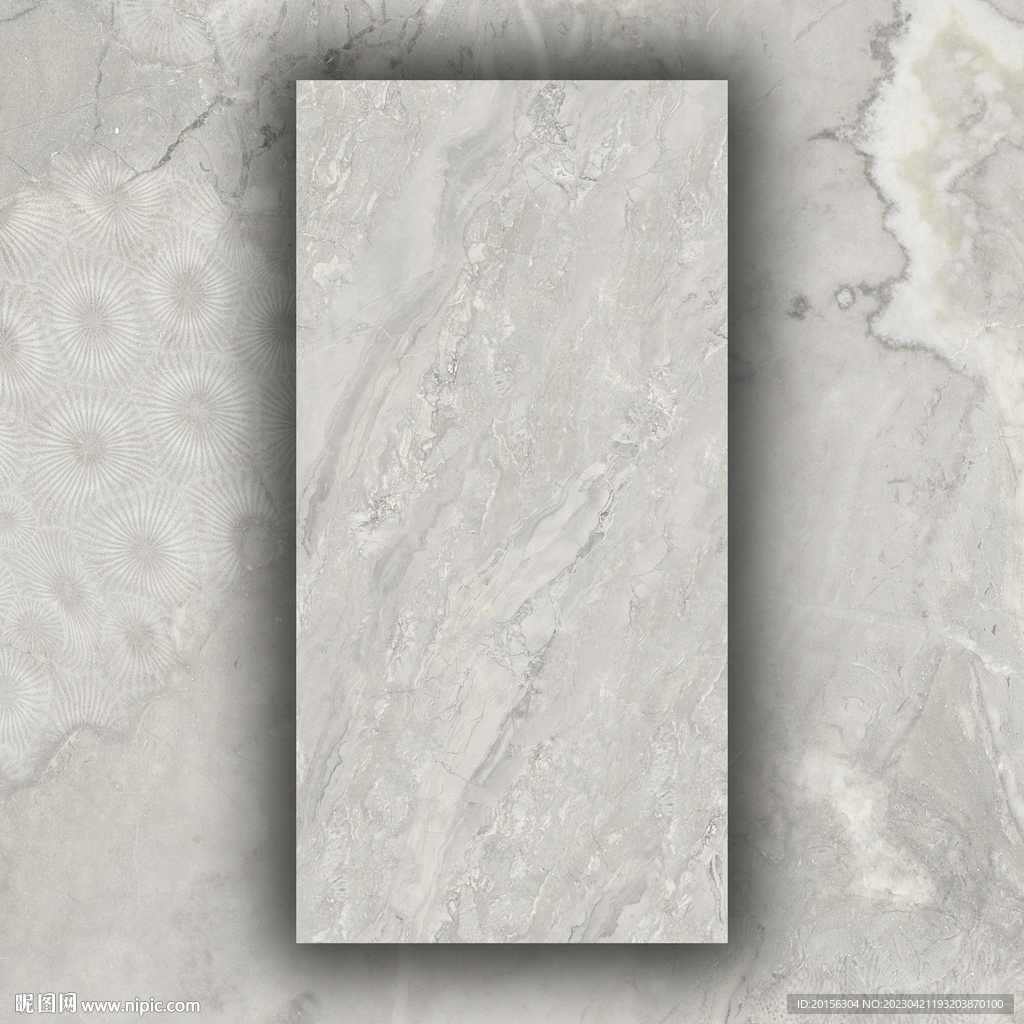 灰色贝花大理石瓷砖设计文件