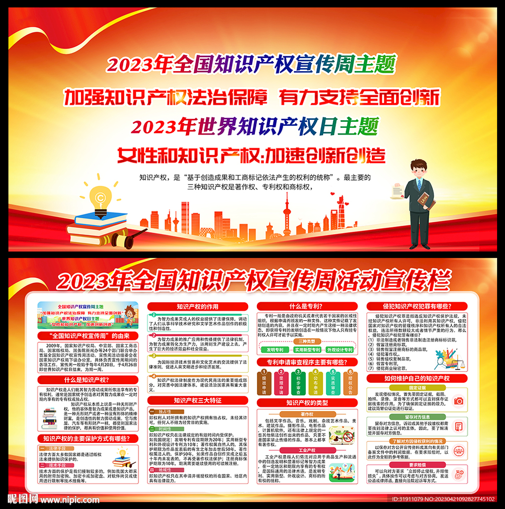 全国知识产权宣传
