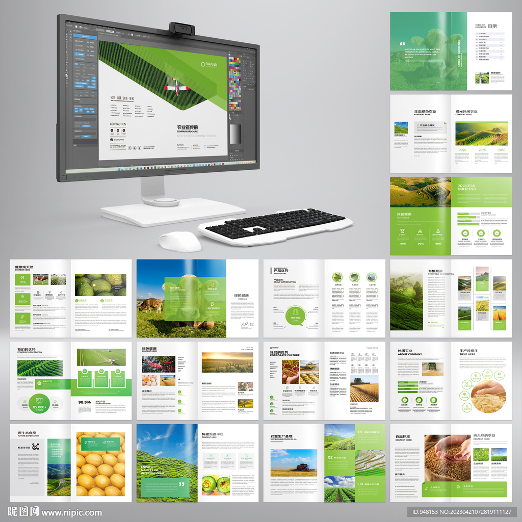 农业合作社画册