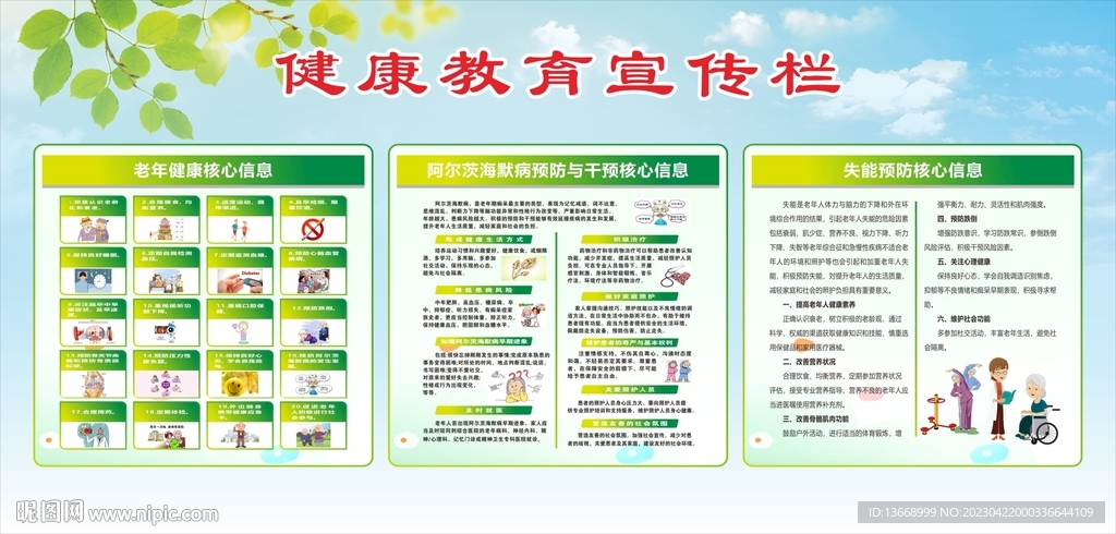 老年健康核心信息