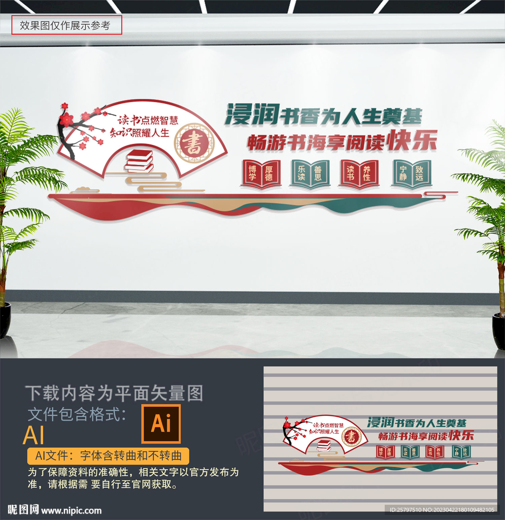 图书馆文化墙