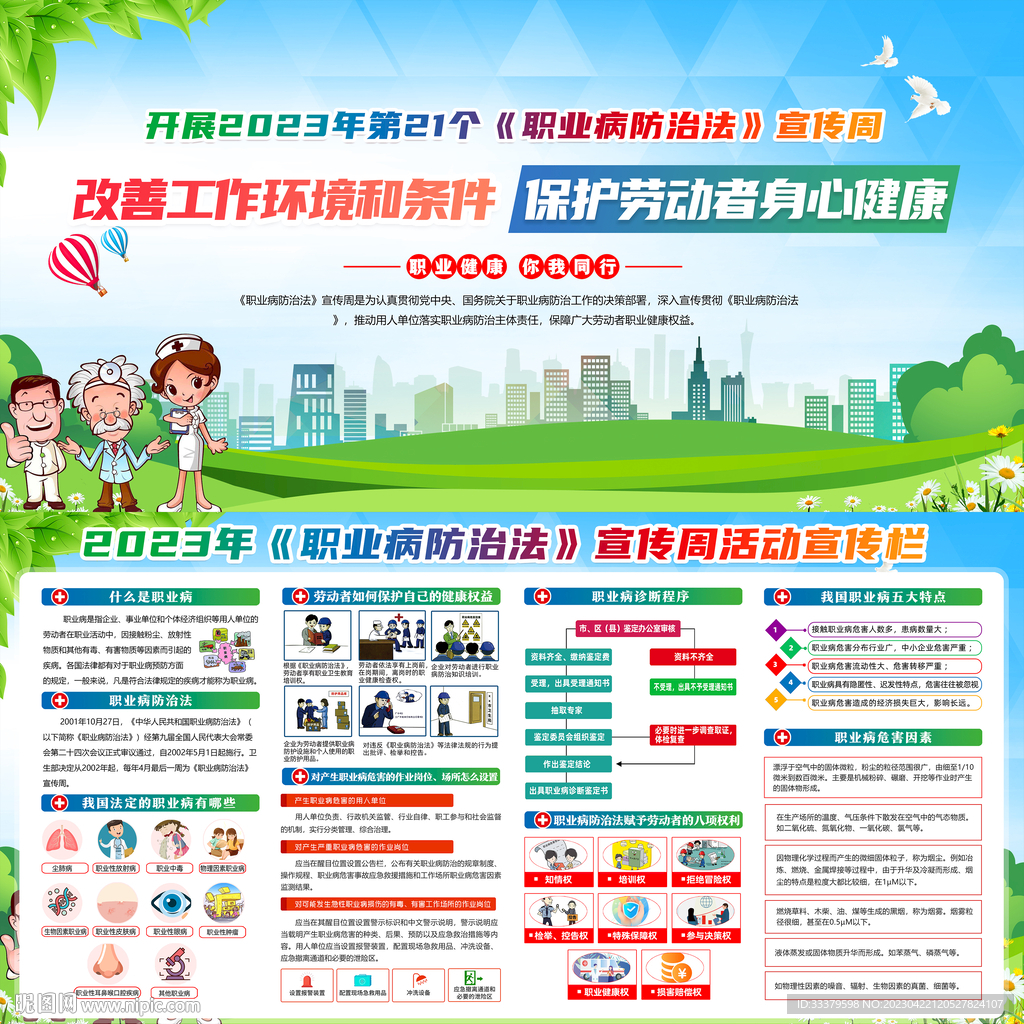 职业病防治法宣传周 