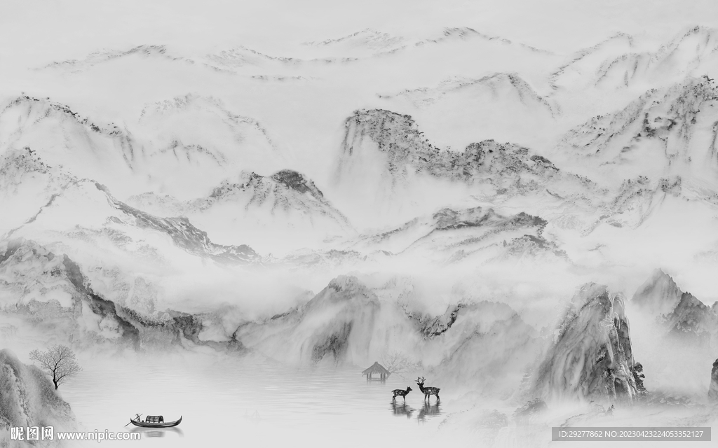 爆款 新款高端山水 TIf分层