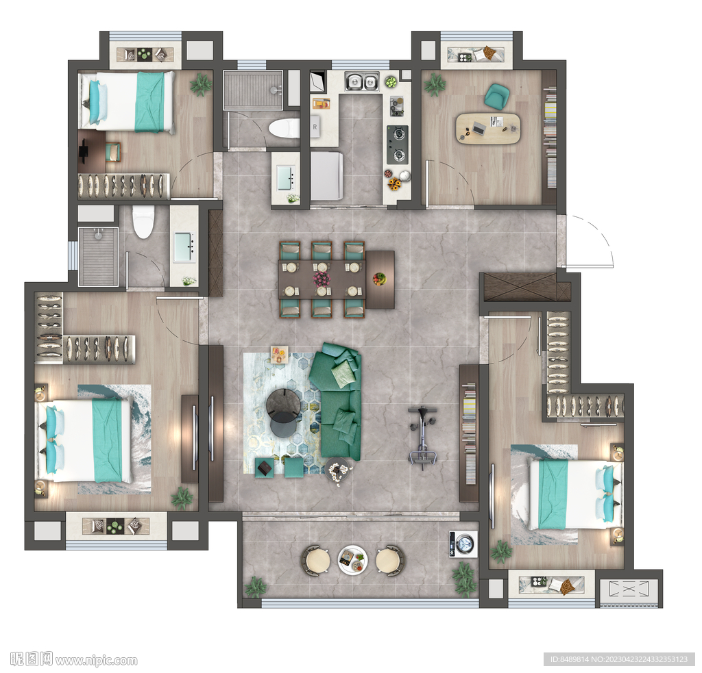 户型图 家配图 洋房图图片