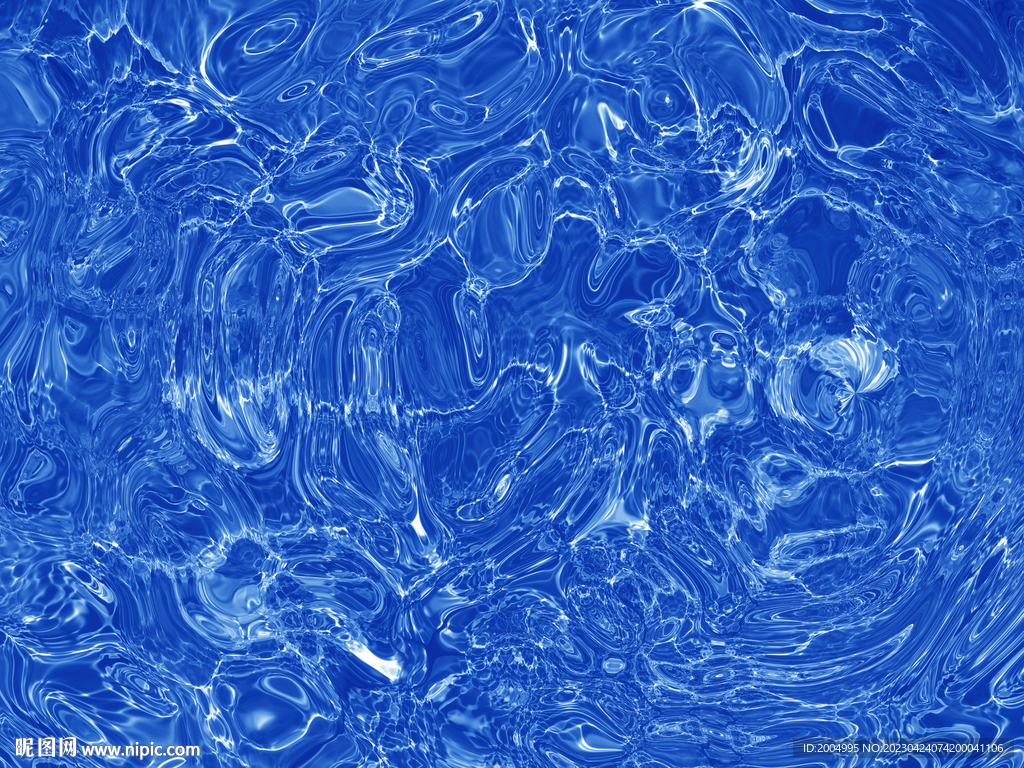 高清质感蓝色水波纹