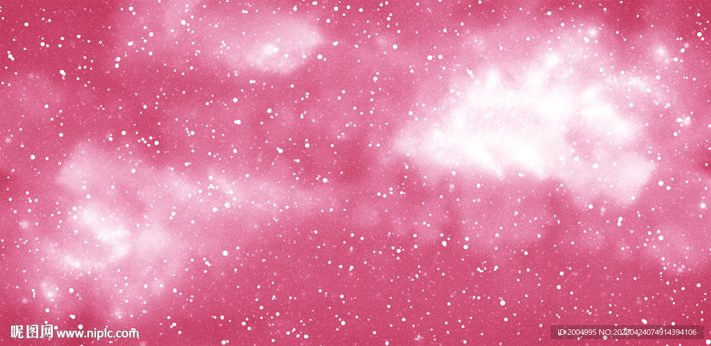 高清粉色星空