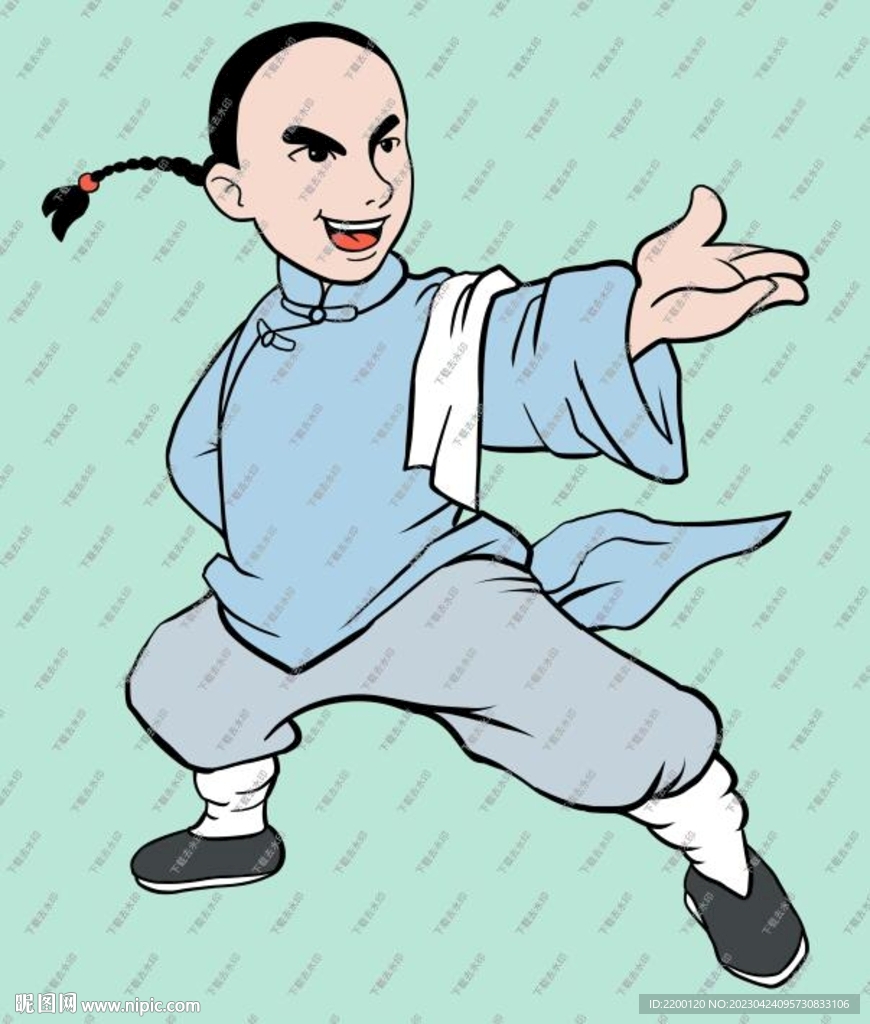 卡通黄飞鸿