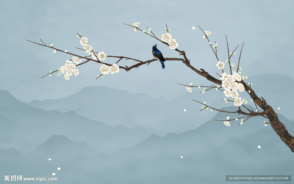 花鸟梅花