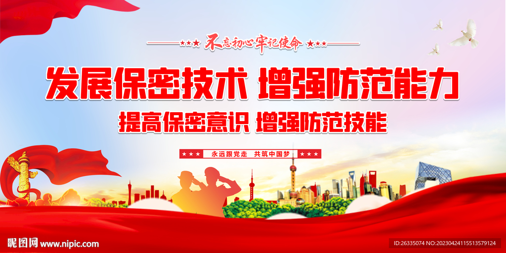 防间保密标语