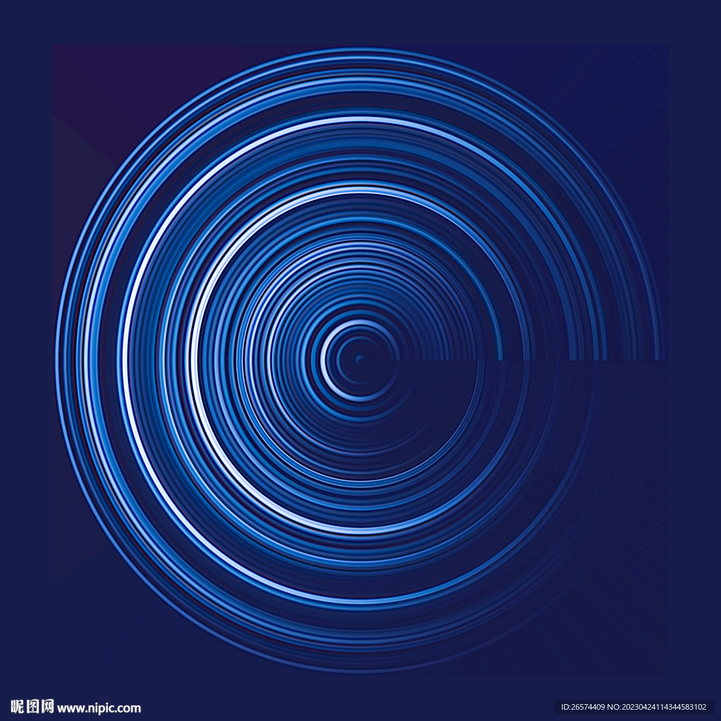 蓝色圆圈背景