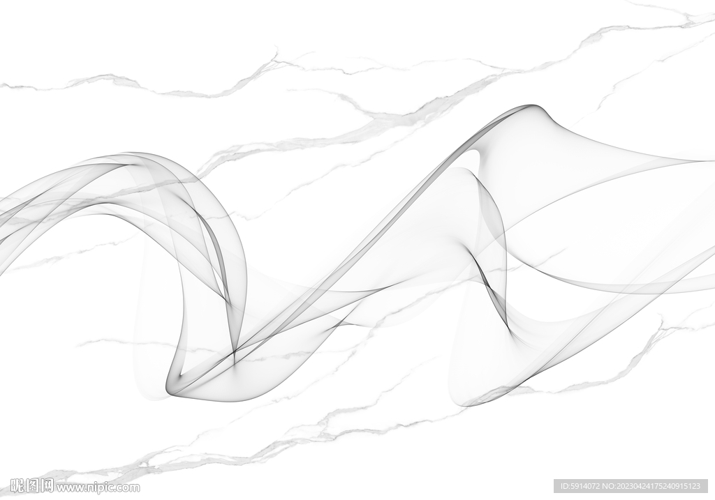 曲线弧线 灰白根大理石背景