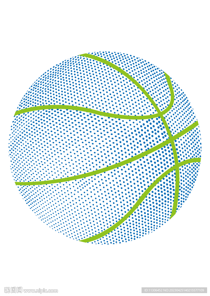 镂空点纹理球体