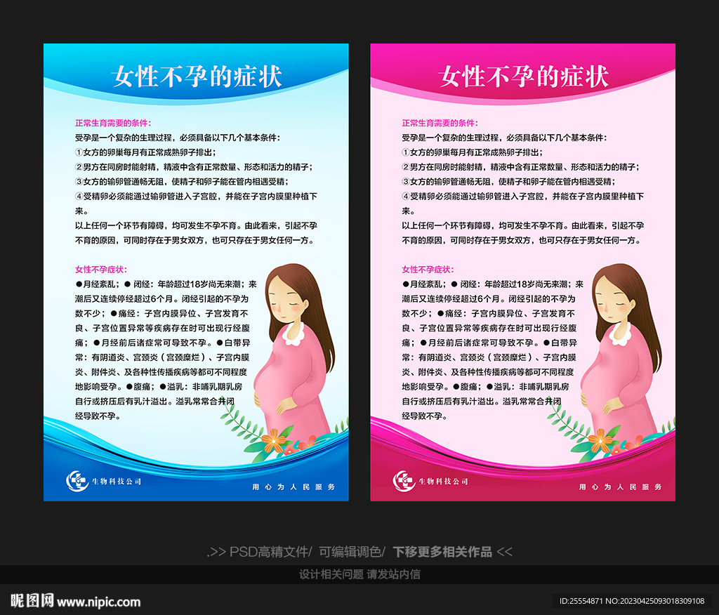 不孕不育的症状