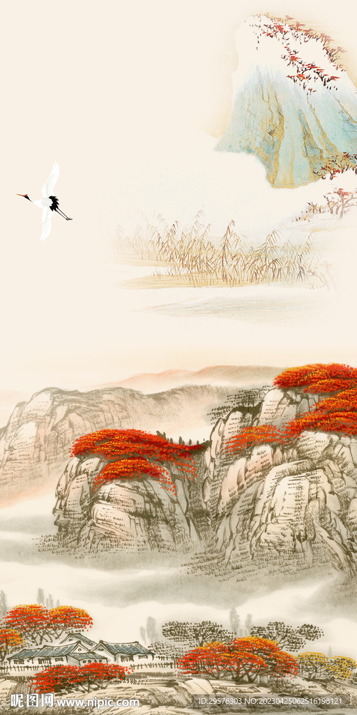 新品 意境高档玄关 TIf分层