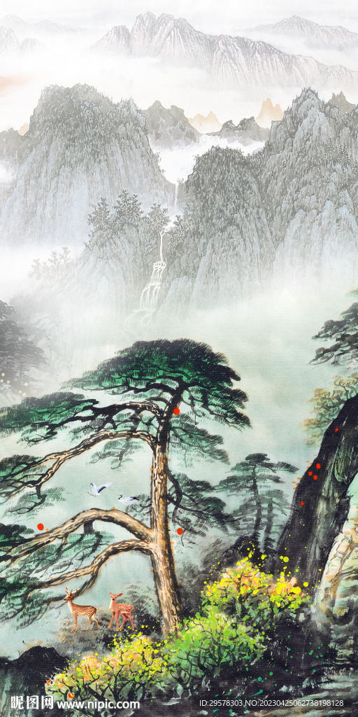 新款 中式人气玄关 TIf分层